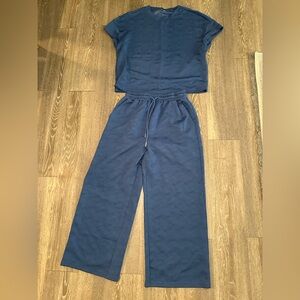Women's Blue Lounge Set